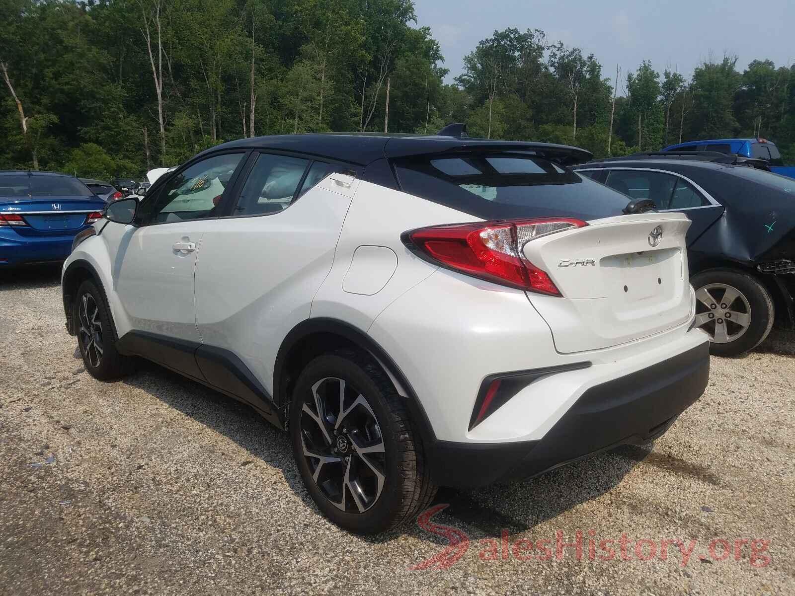 NMTKHMBX1LR118111 2020 TOYOTA C-HR