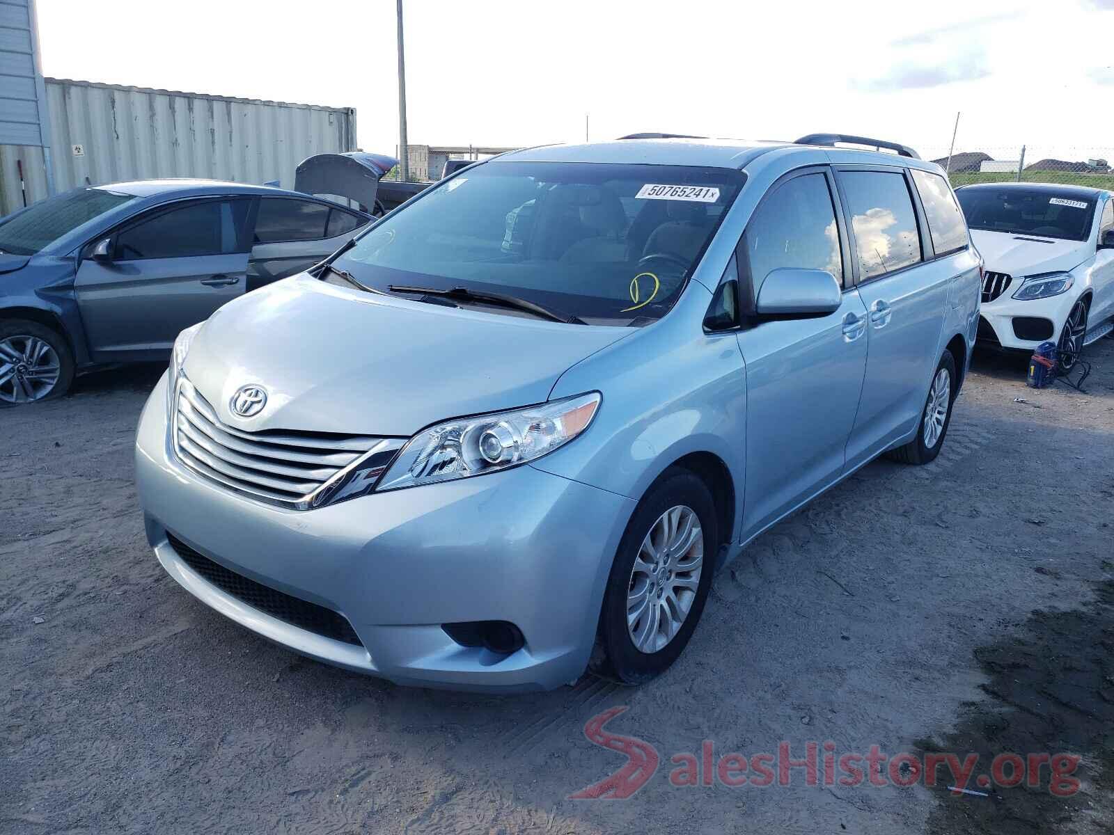 5TDYZ3DC6HS829114 2017 TOYOTA SIENNA