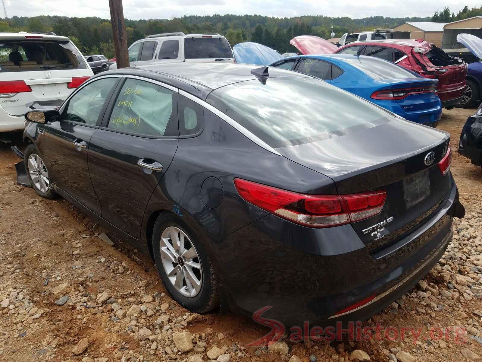 KNAGT4L33H5137772 2017 KIA OPTIMA