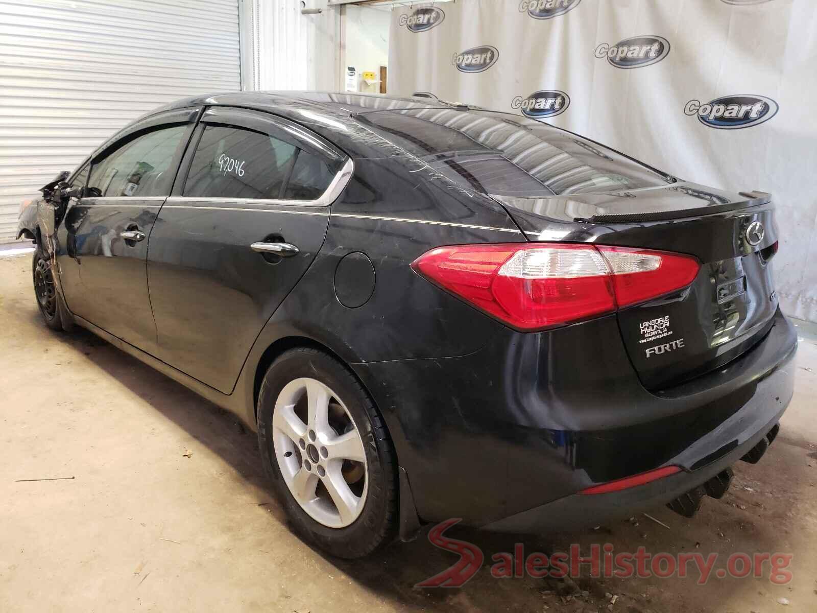 KNAFX4A83G5528238 2016 KIA FORTE