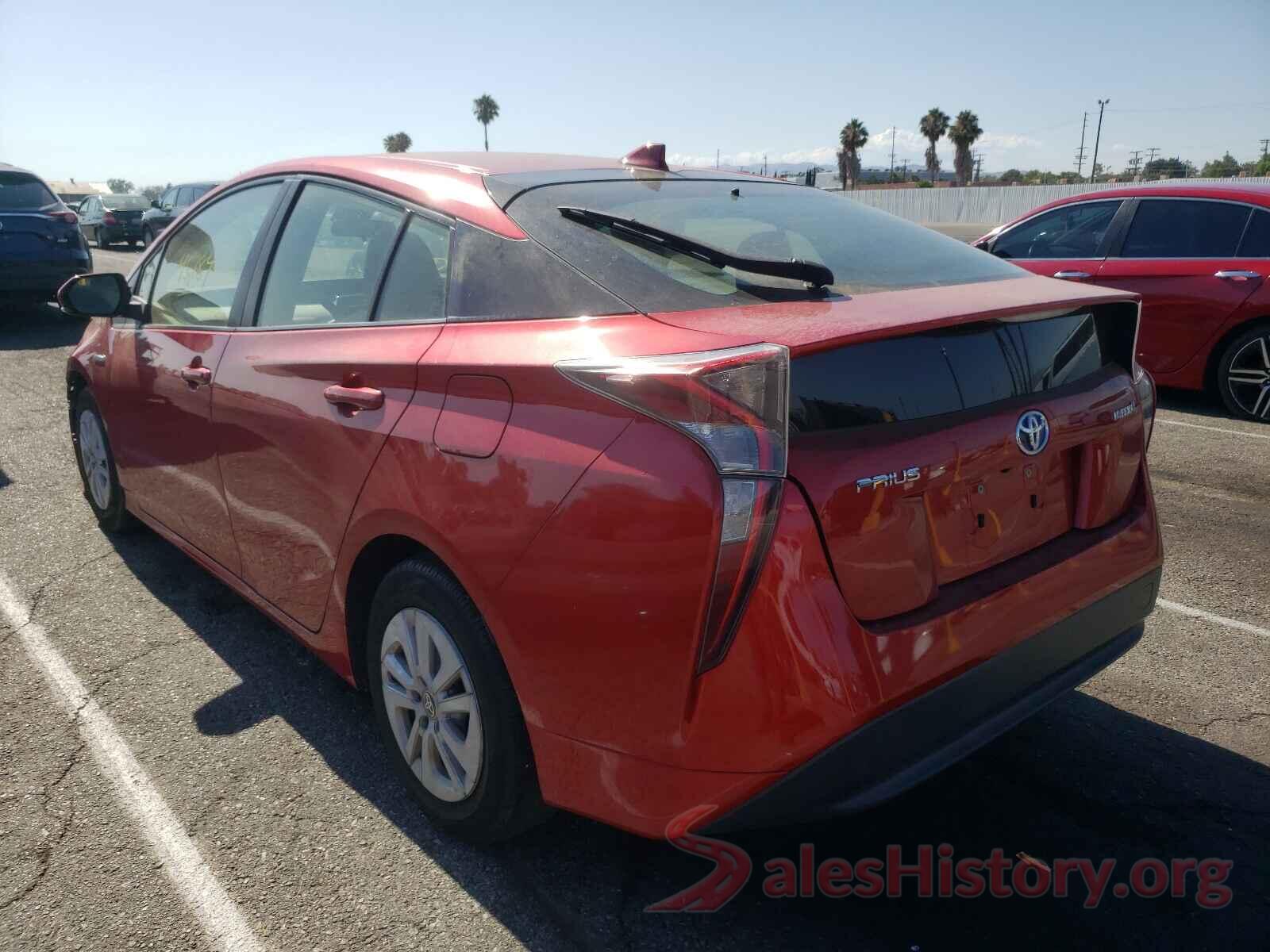 JTDKBRFU2H3550893 2017 TOYOTA PRIUS