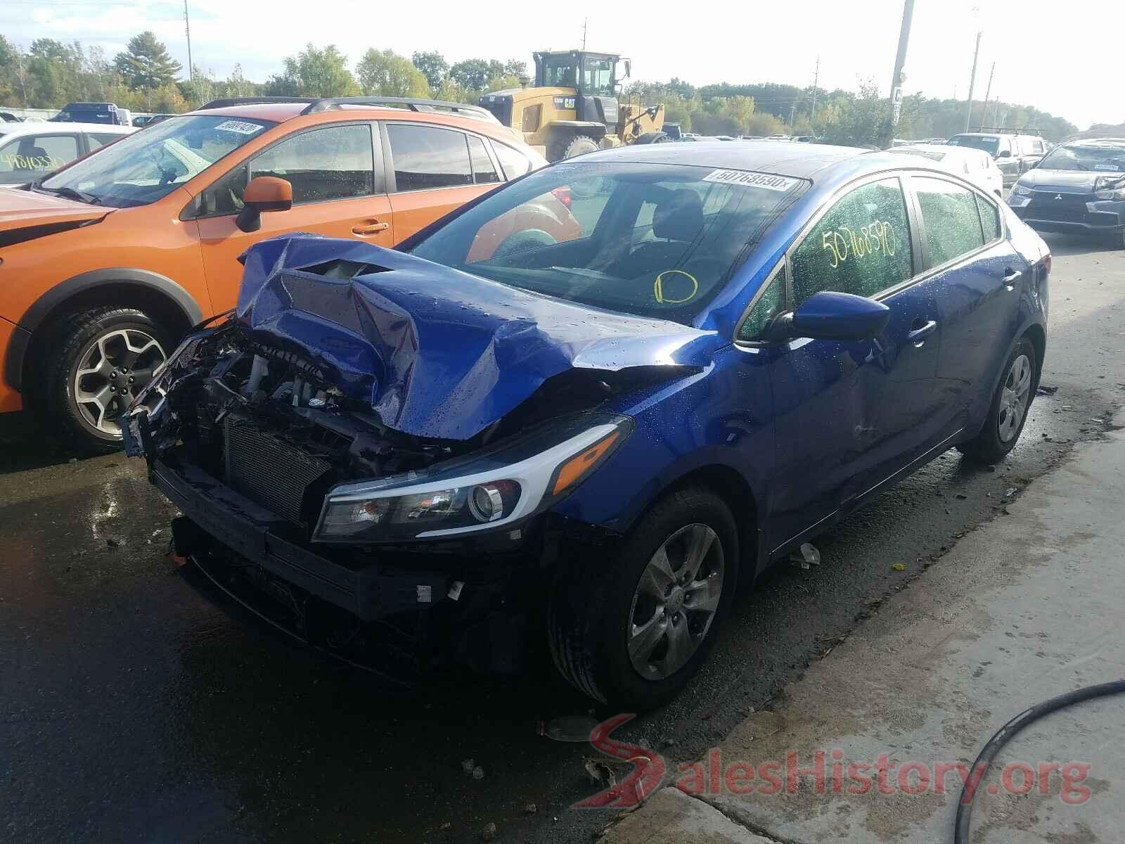 3KPFK4A70JE197462 2018 KIA FORTE