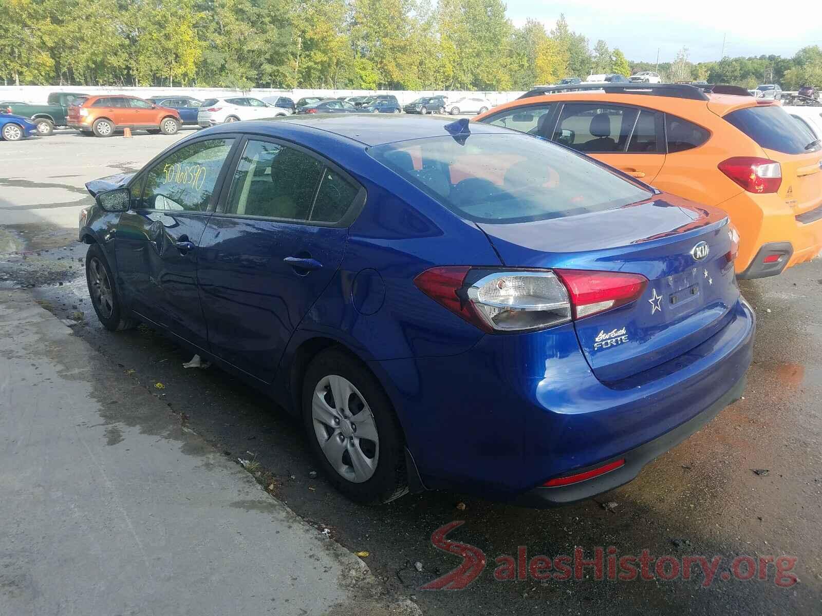 3KPFK4A70JE197462 2018 KIA FORTE