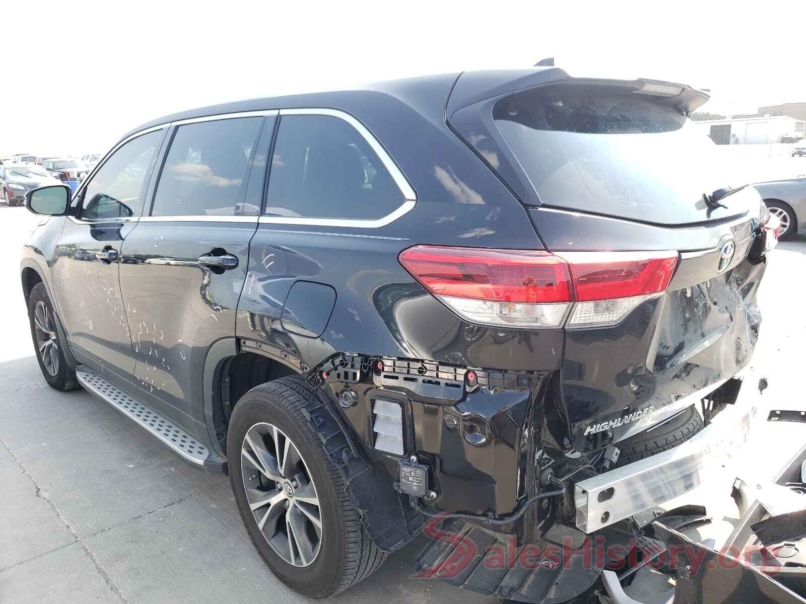 5TDZZRFH6KS320633 2019 TOYOTA HIGHLANDER