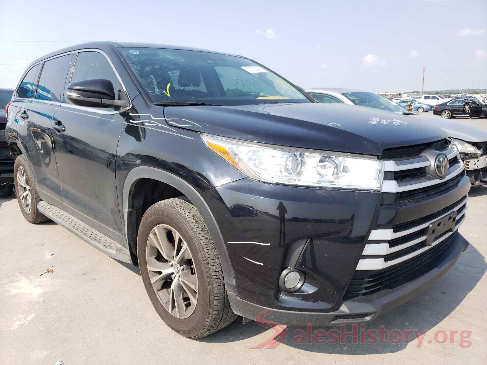 5TDZZRFH6KS320633 2019 TOYOTA HIGHLANDER