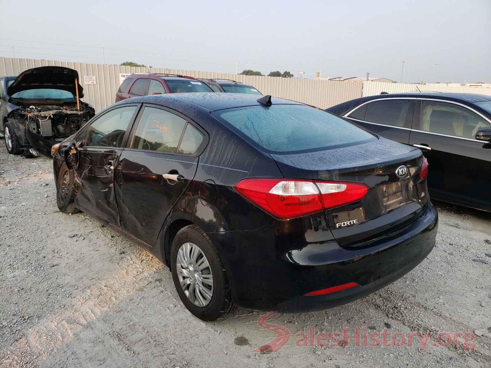 KNAFK4A68G5455123 2016 KIA FORTE