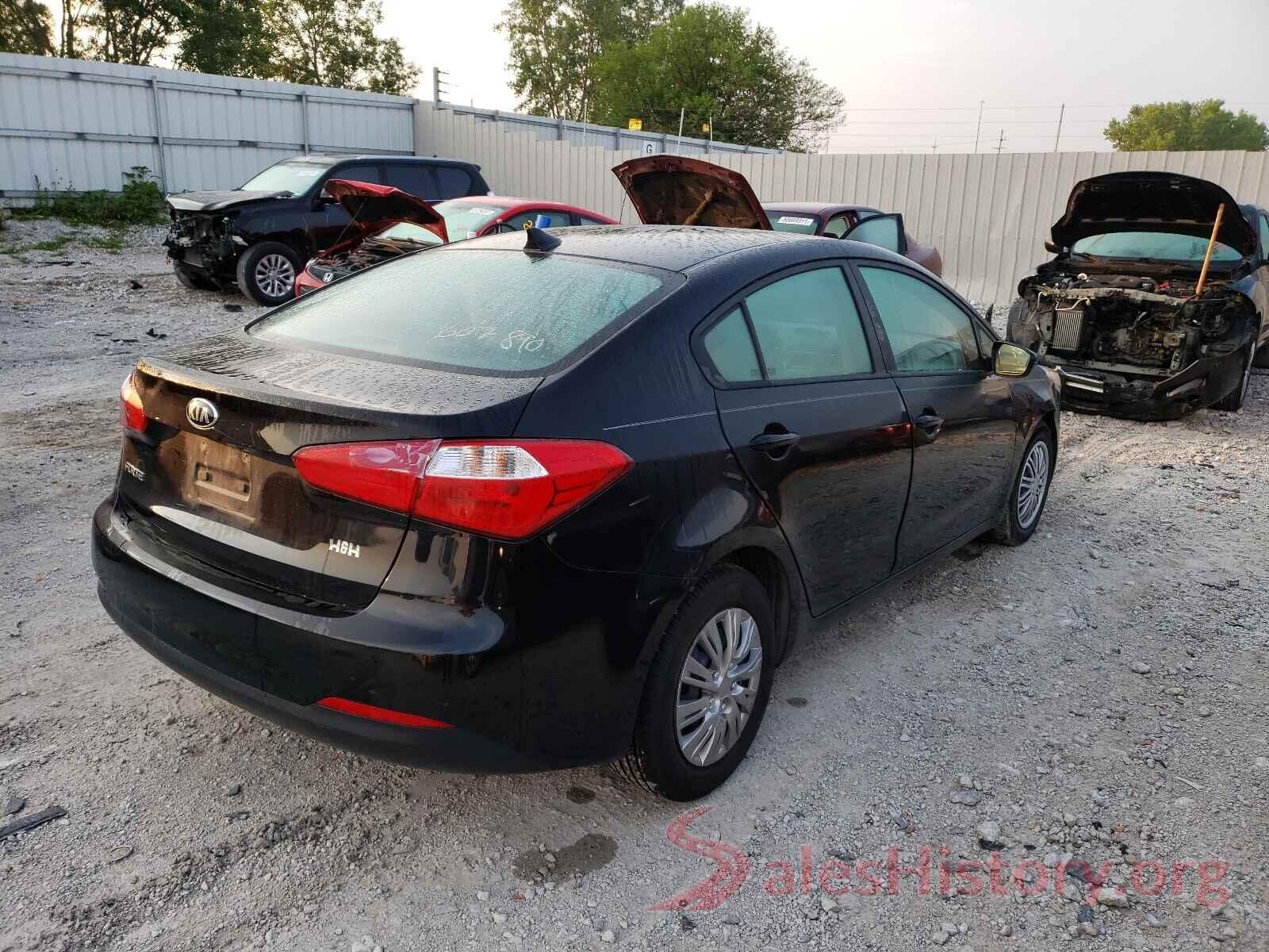 KNAFK4A68G5455123 2016 KIA FORTE