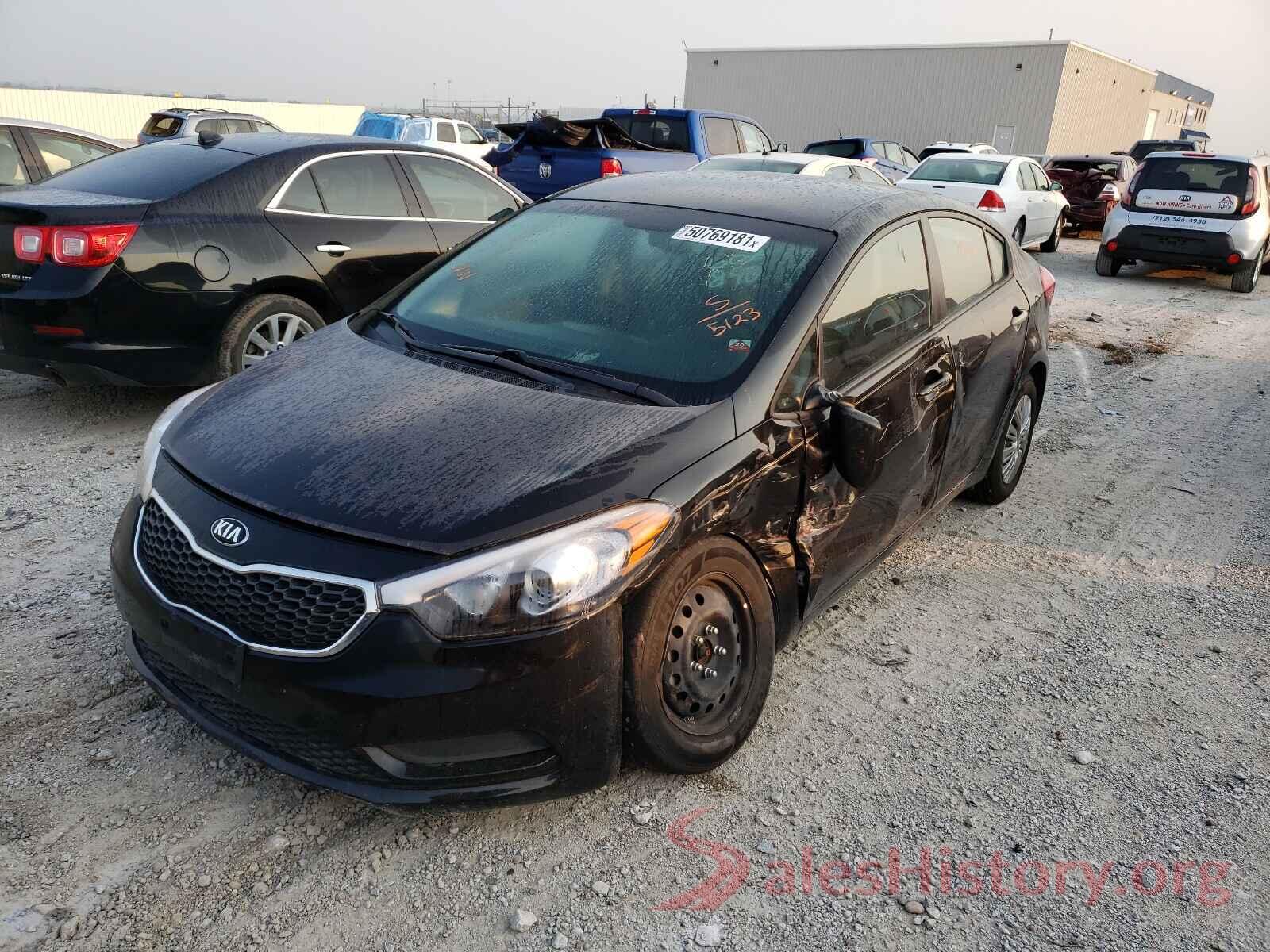 KNAFK4A68G5455123 2016 KIA FORTE