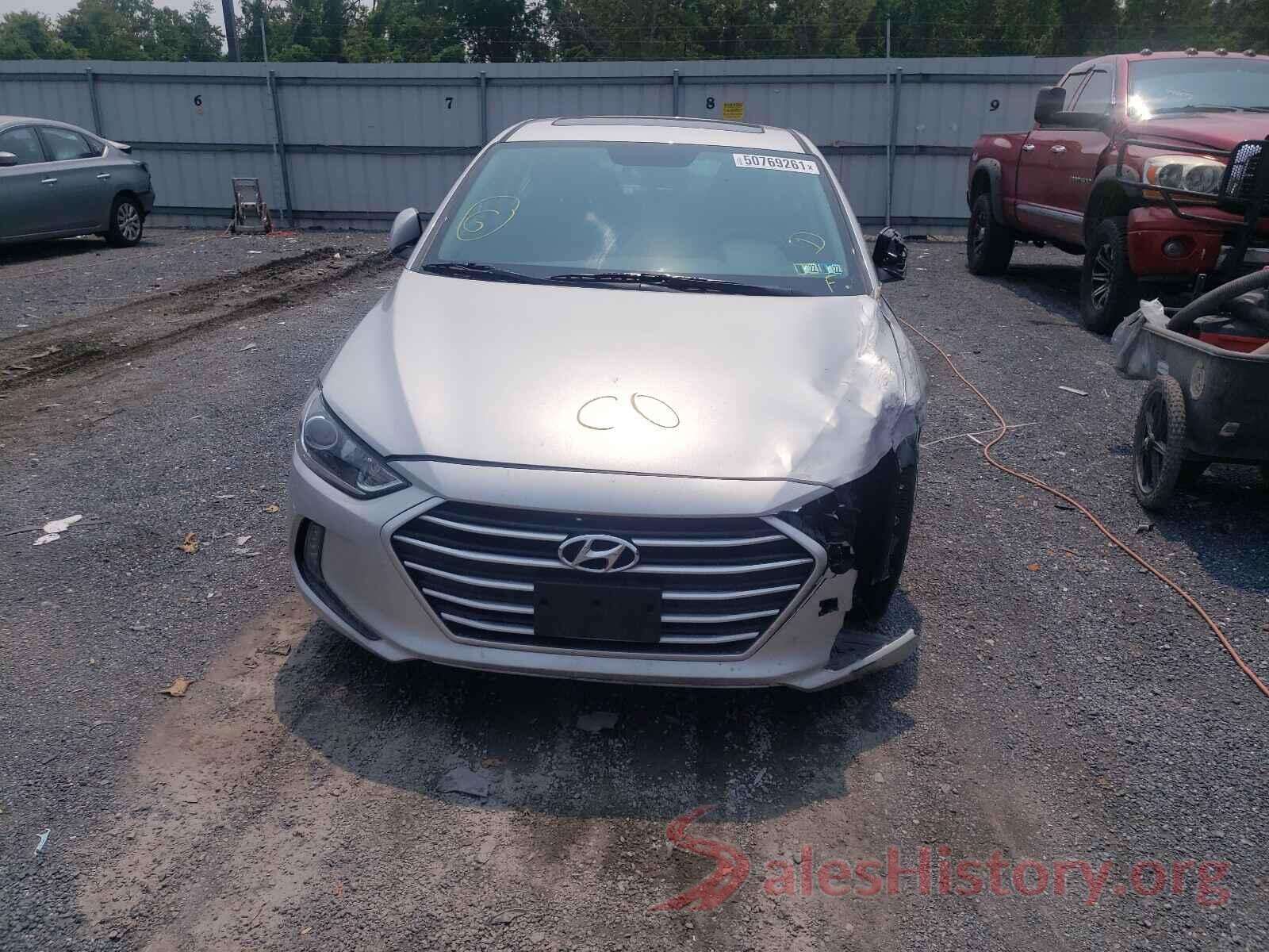 5NPD84LF8JH287741 2018 HYUNDAI ELANTRA