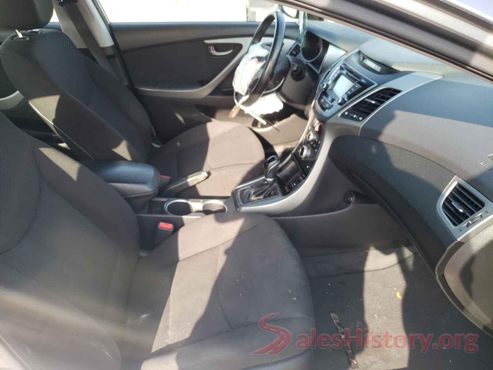 KMHDH4AE1GU593801 2016 HYUNDAI ELANTRA