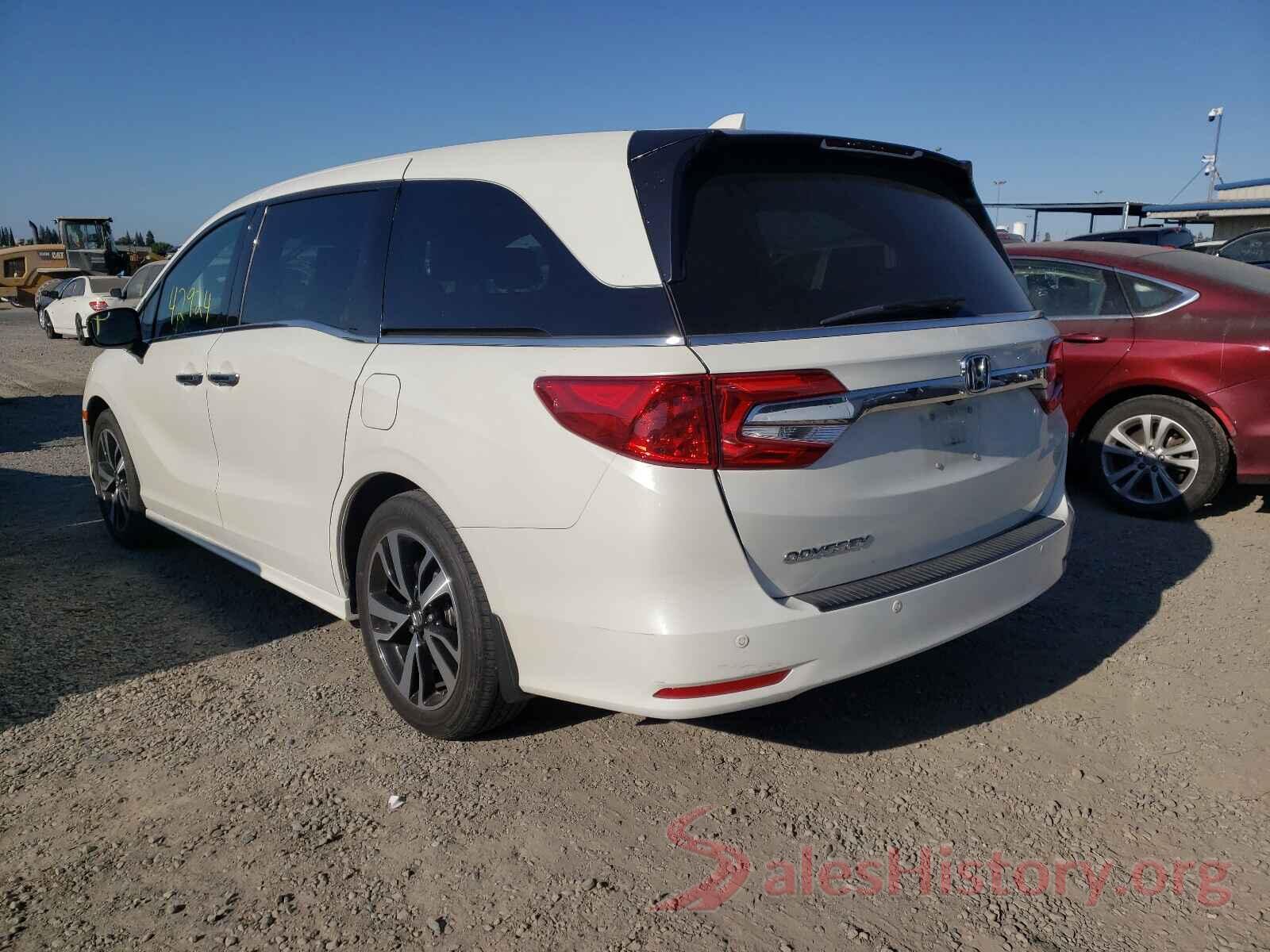 5FNRL6H99JB037491 2018 HONDA ODYSSEY