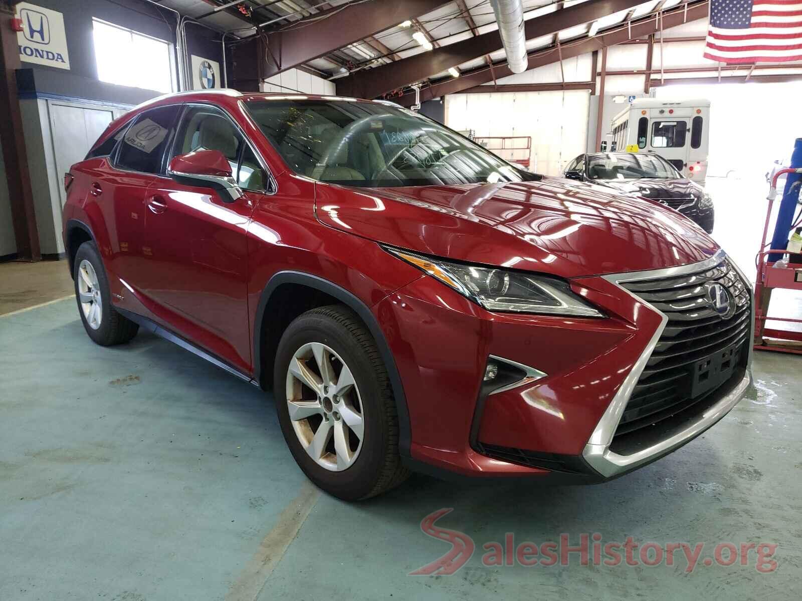 2T2BGMCA2GC001663 2016 LEXUS RX450