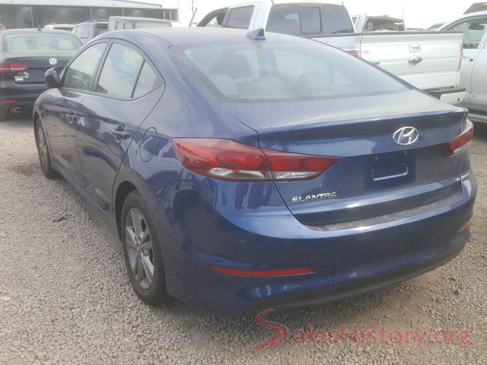 5NPD84LF0JH351223 2018 HYUNDAI ELANTRA