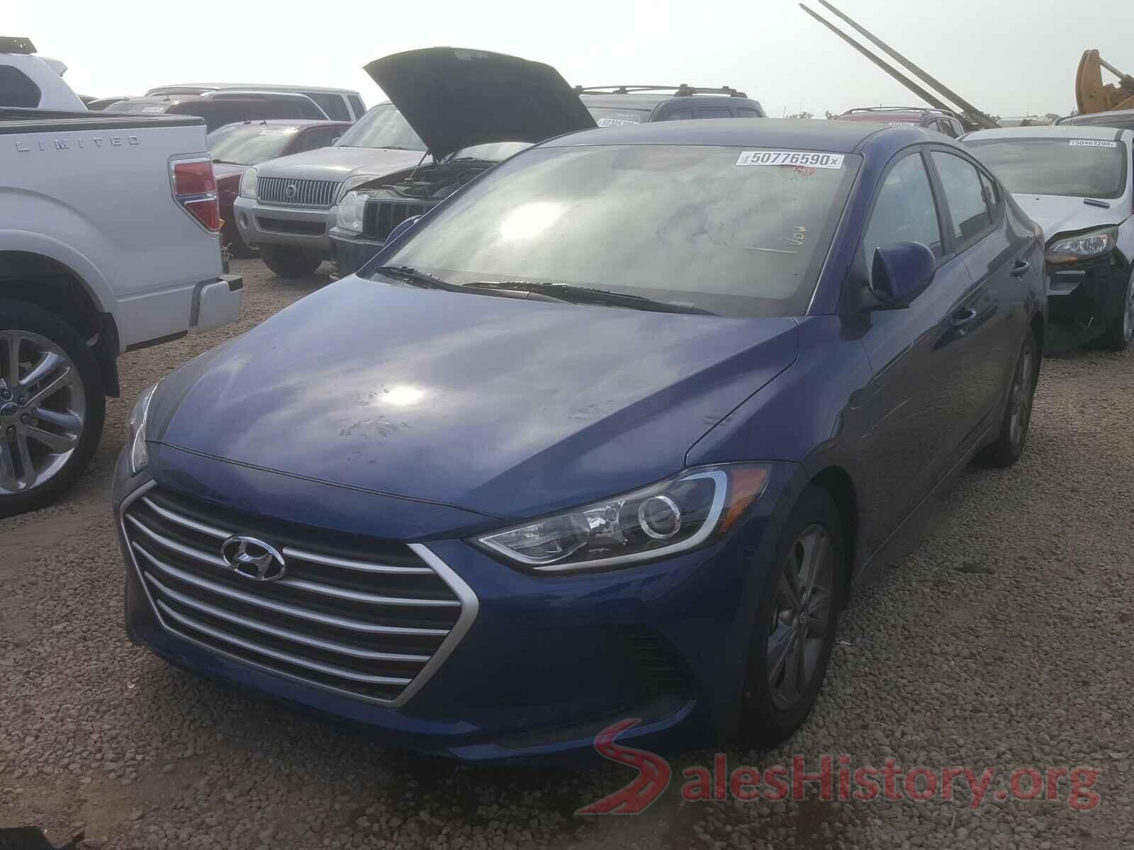 5NPD84LF0JH351223 2018 HYUNDAI ELANTRA