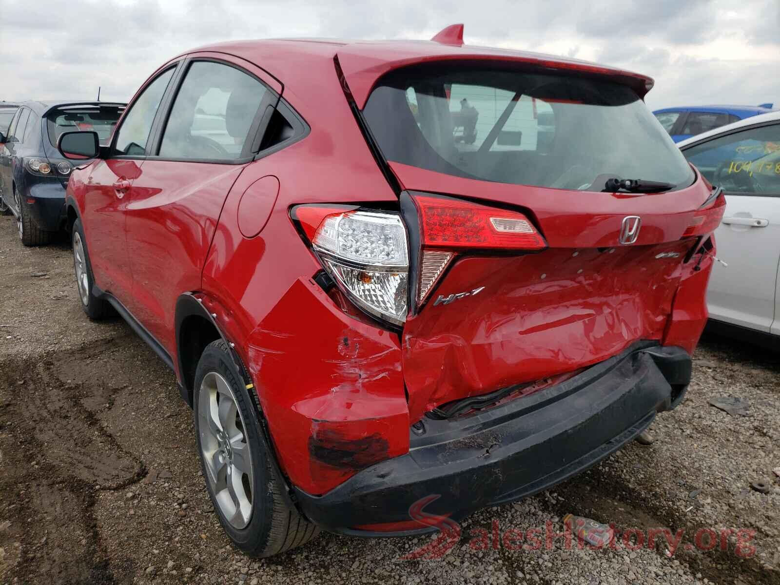 3CZRU6H33GM725123 2016 HONDA HR-V