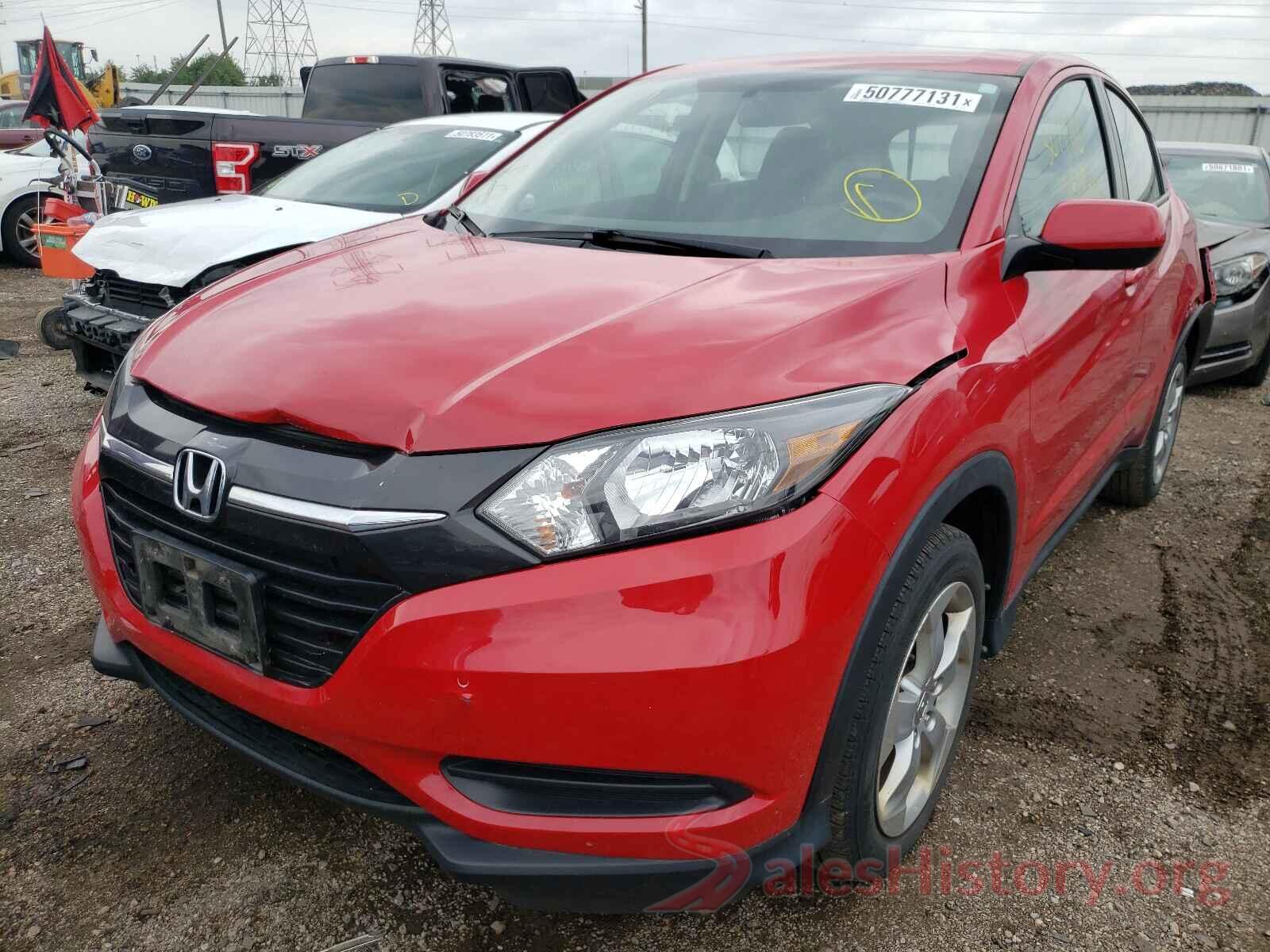 3CZRU6H33GM725123 2016 HONDA HR-V