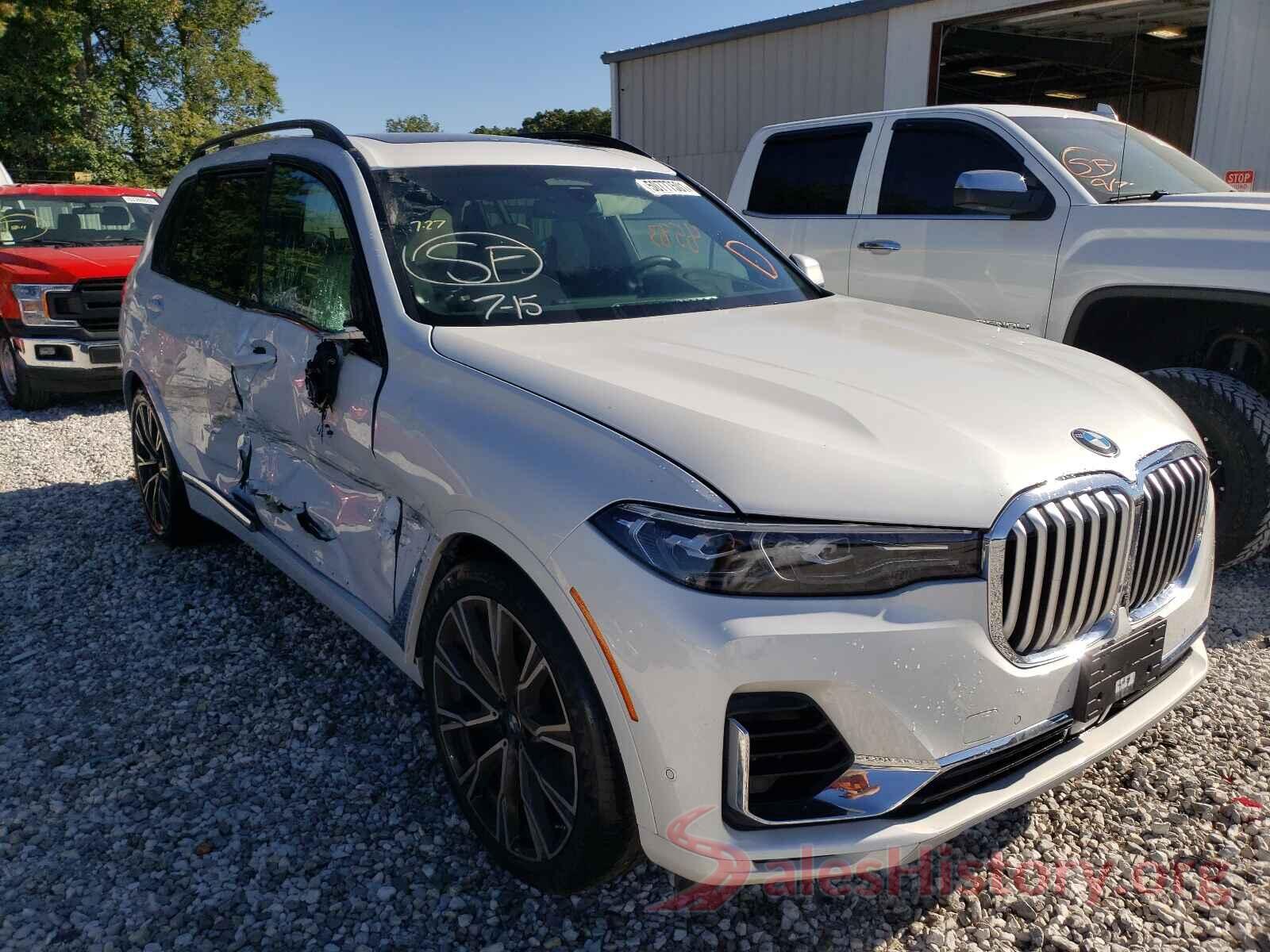 5UXCW2C07M9E06122 2021 BMW X7