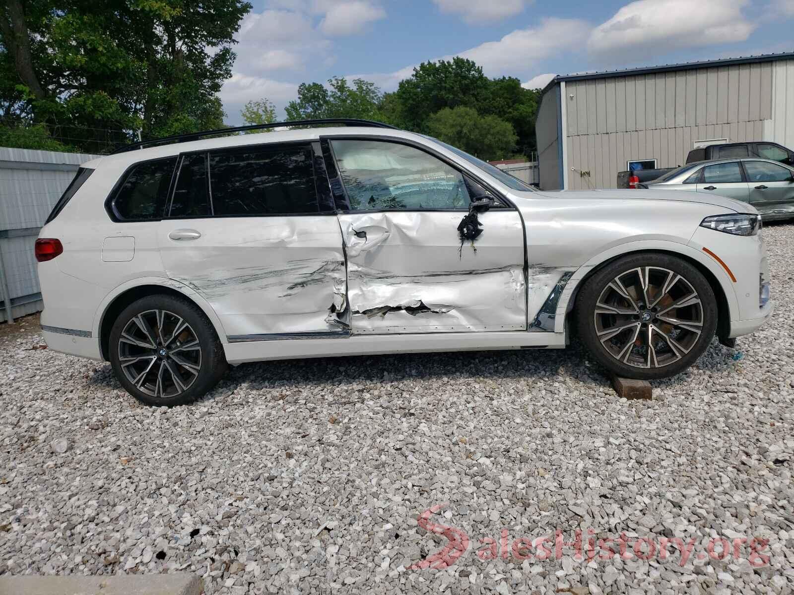 5UXCW2C07M9E06122 2021 BMW X7