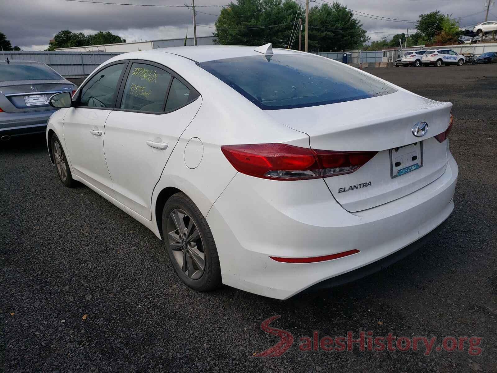 5NPD84LF0HH187174 2017 HYUNDAI ELANTRA