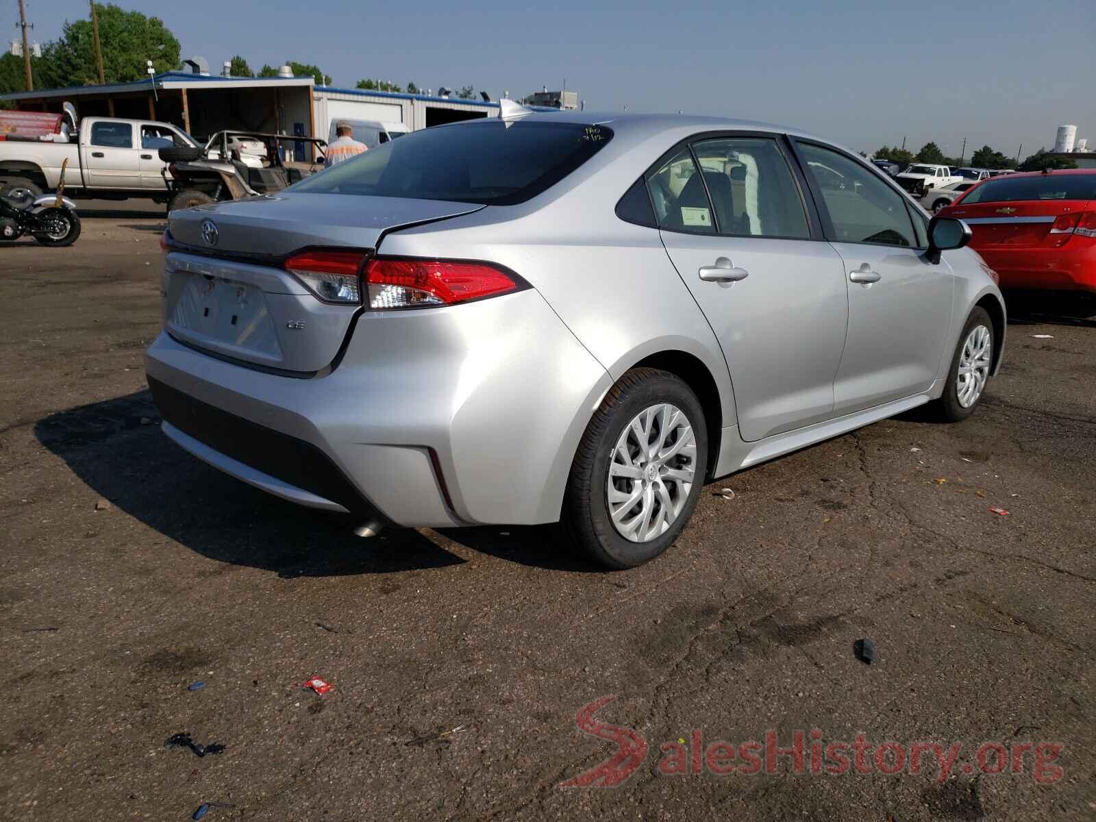 JTDEPRAE7LJ044768 2020 TOYOTA COROLLA