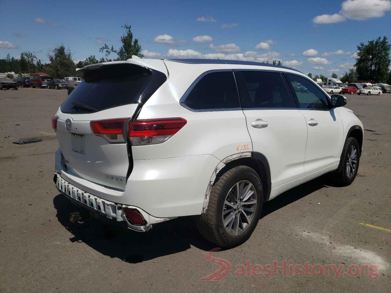 5TDJZRFH3HS368743 2017 TOYOTA HIGHLANDER