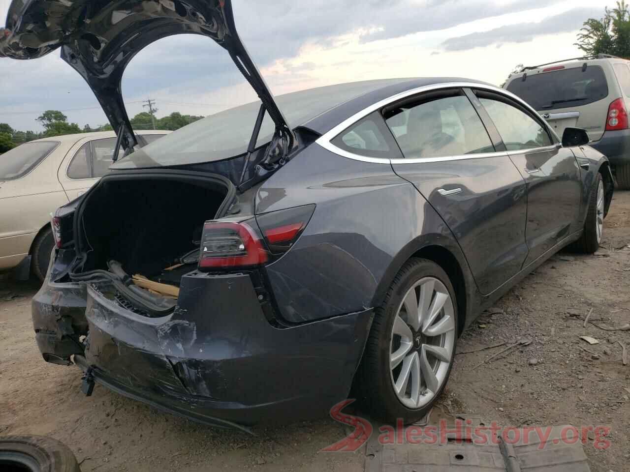 5YJ3E1EA0KF402031 2019 TESLA MODEL 3