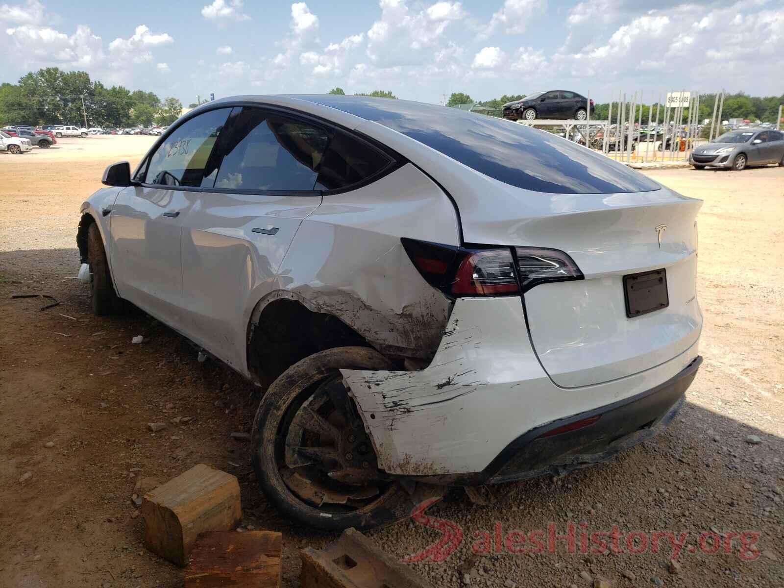 5YJYGDEE7LF014719 2020 TESLA MODEL Y