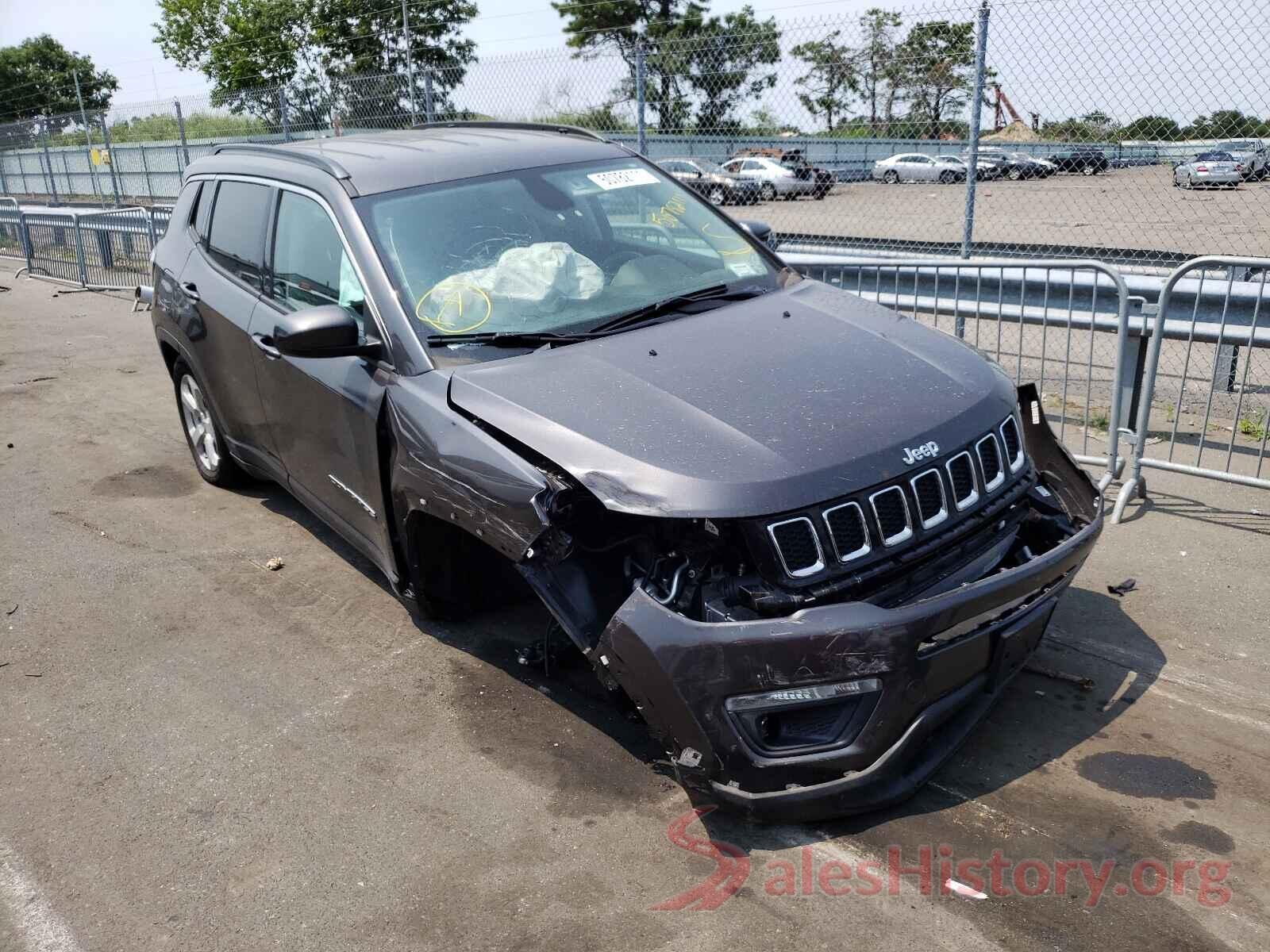 3C4NJDBB2LT143273 2020 JEEP COMPASS