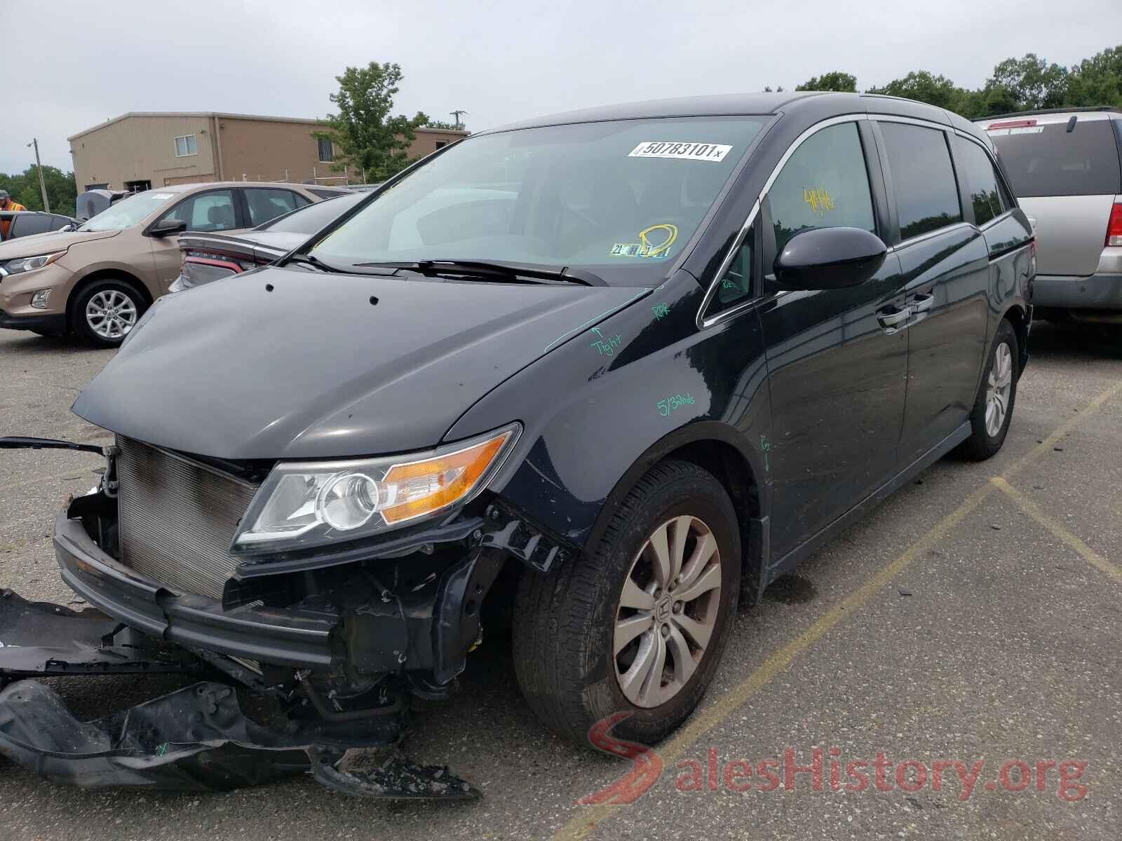 5FNRL5H41GB133977 2016 HONDA ODYSSEY