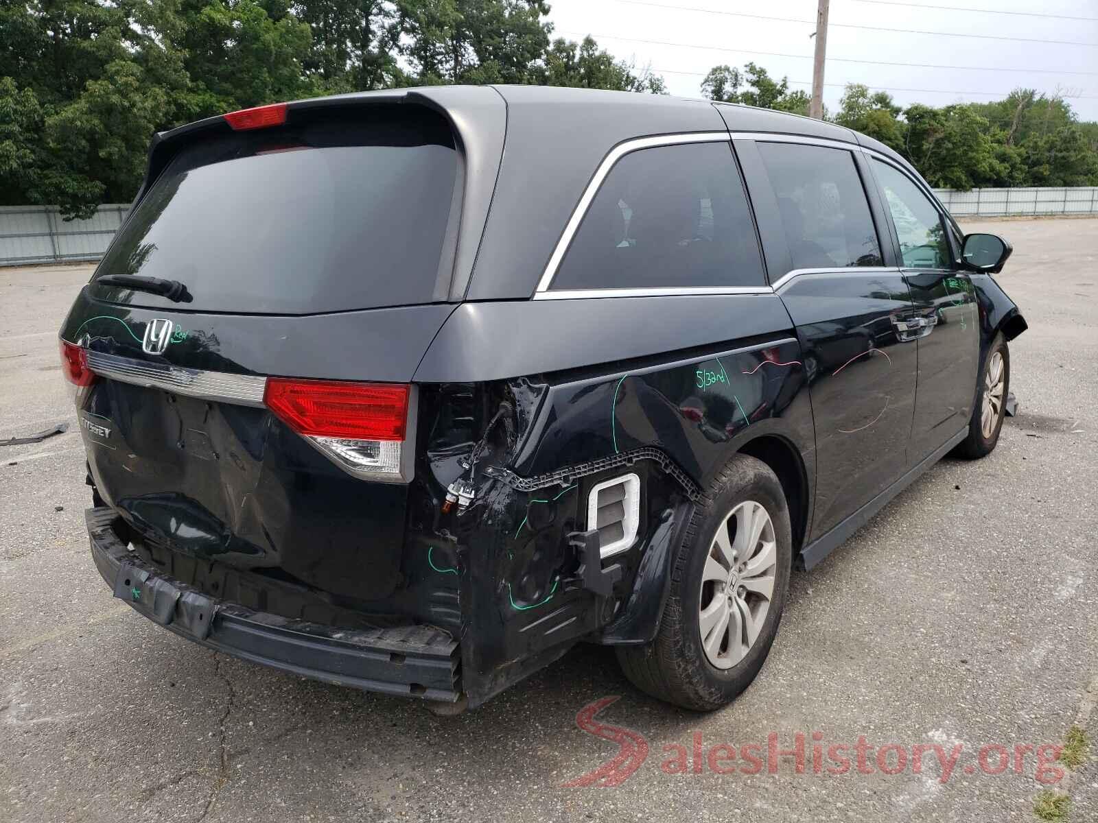 5FNRL5H41GB133977 2016 HONDA ODYSSEY