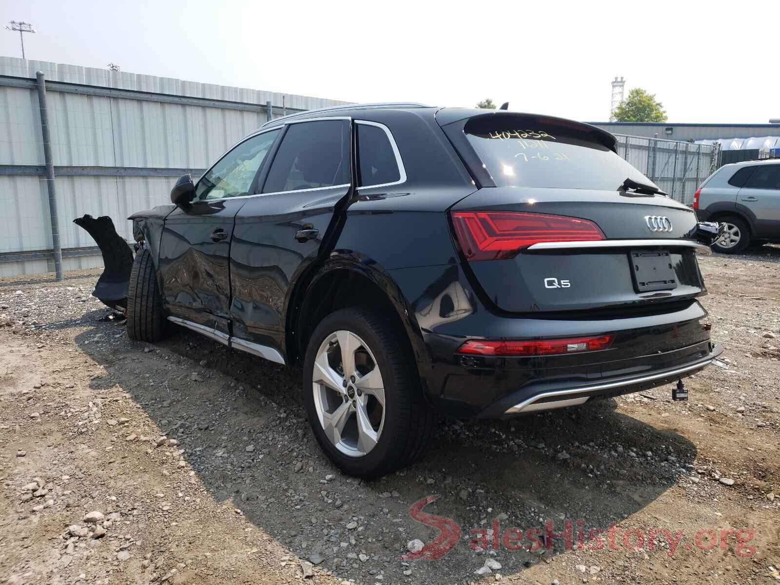 WA1CAAFY8M2011250 2021 AUDI Q5