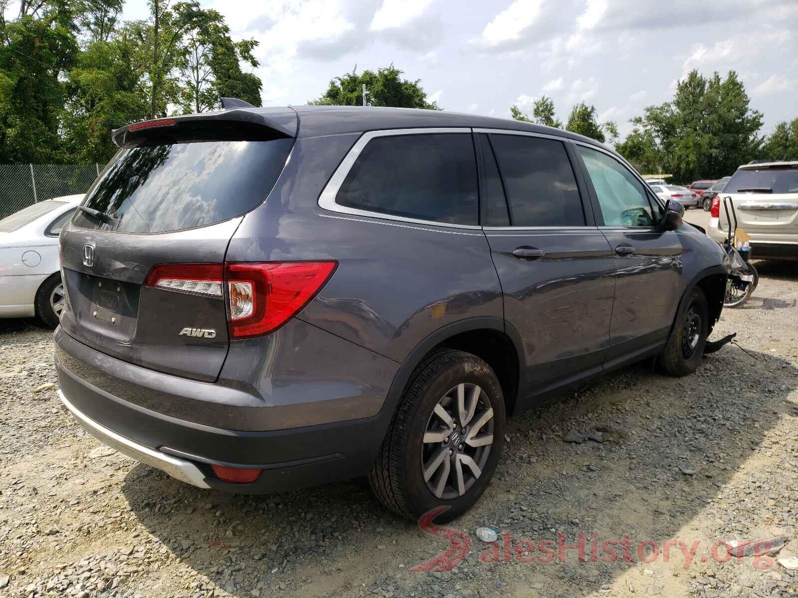 5FNYF6H59KB029702 2019 HONDA PILOT