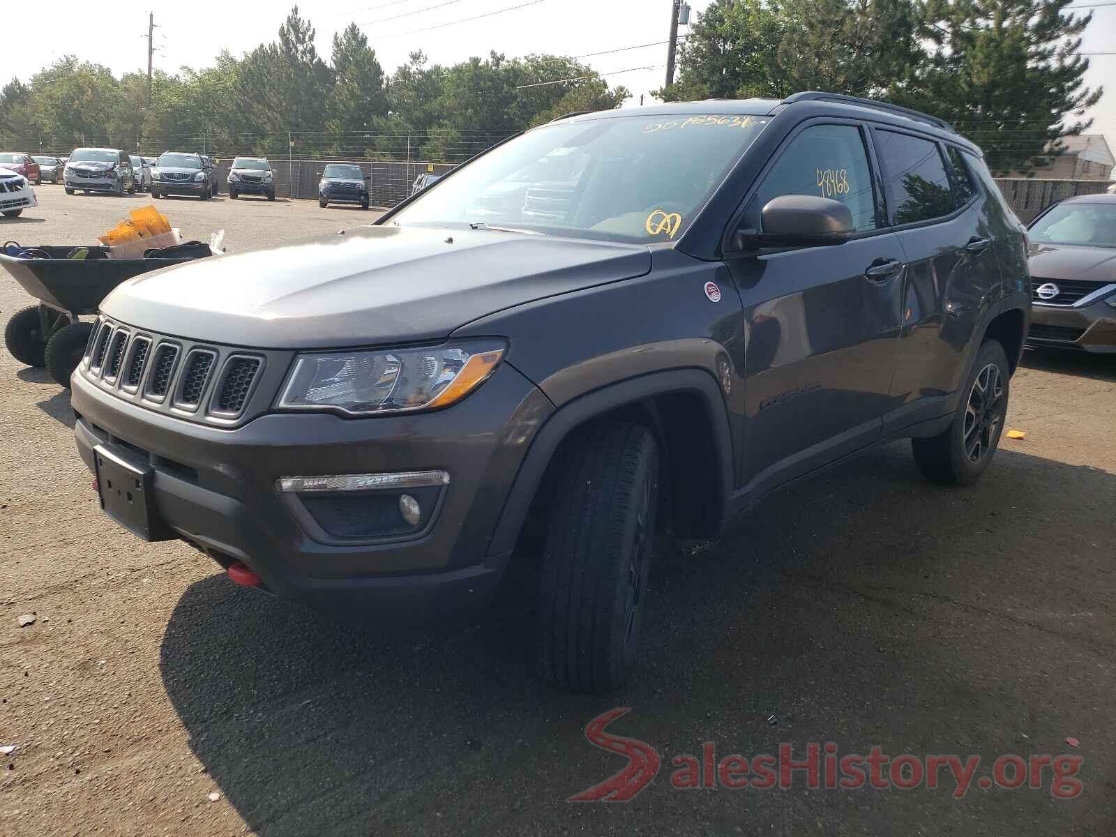 3C4NJDDB8KT721680 2019 JEEP COMPASS