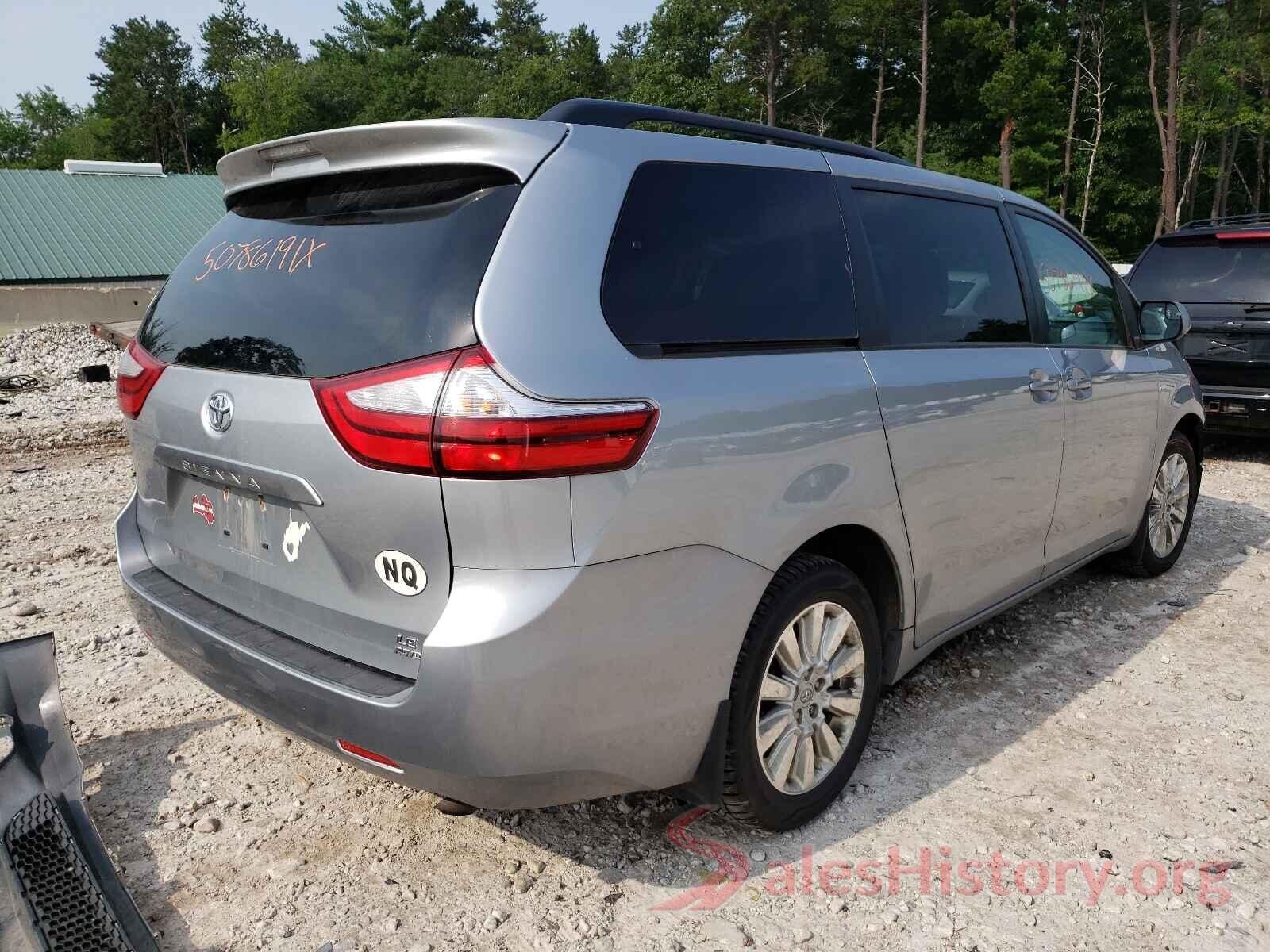 5TDJK3DC9GS143573 2016 TOYOTA SIENNA