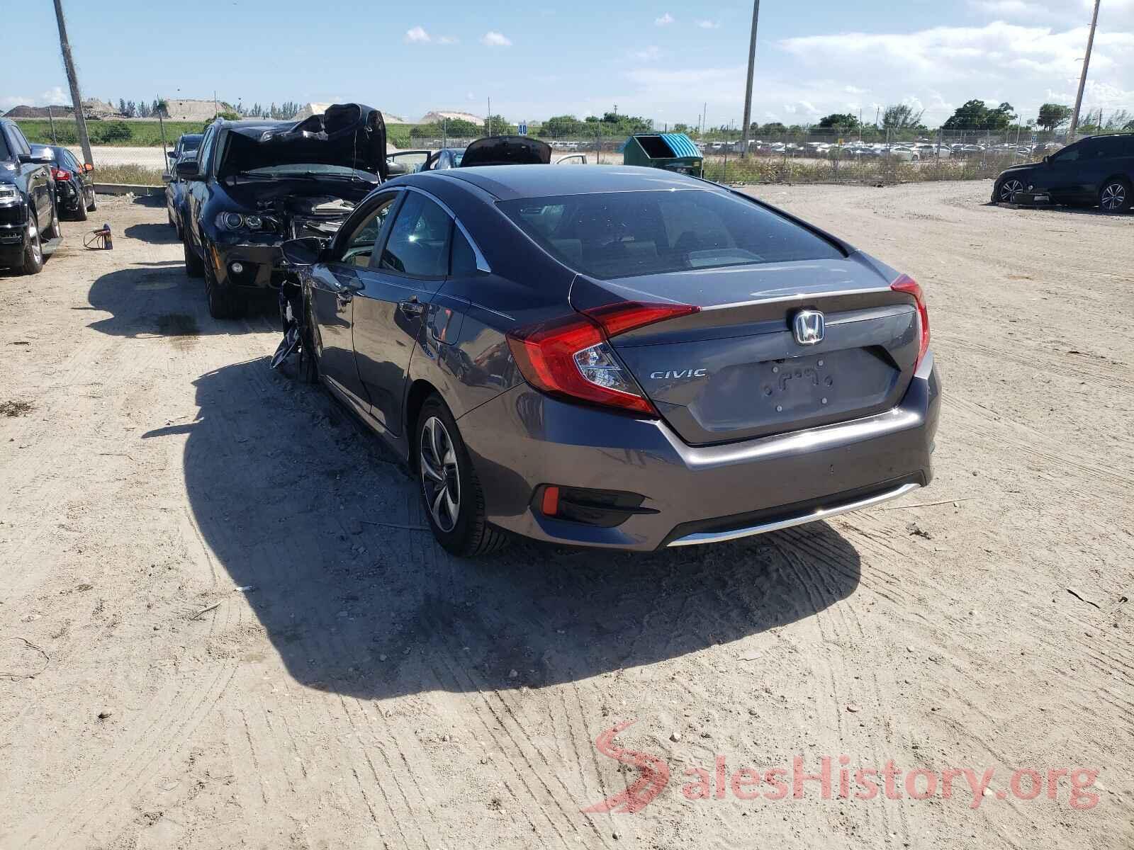 2HGFC2F61KH598916 2019 HONDA CIVIC