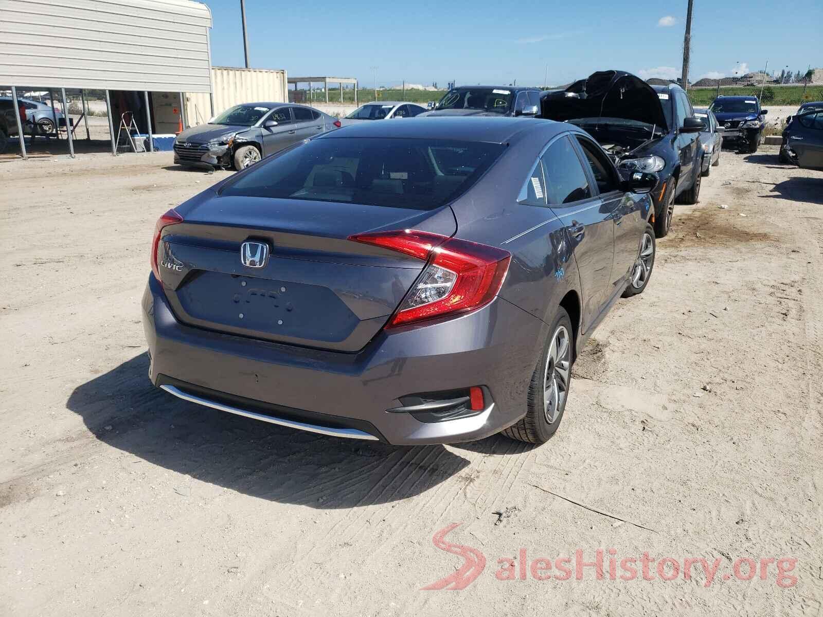 2HGFC2F61KH598916 2019 HONDA CIVIC