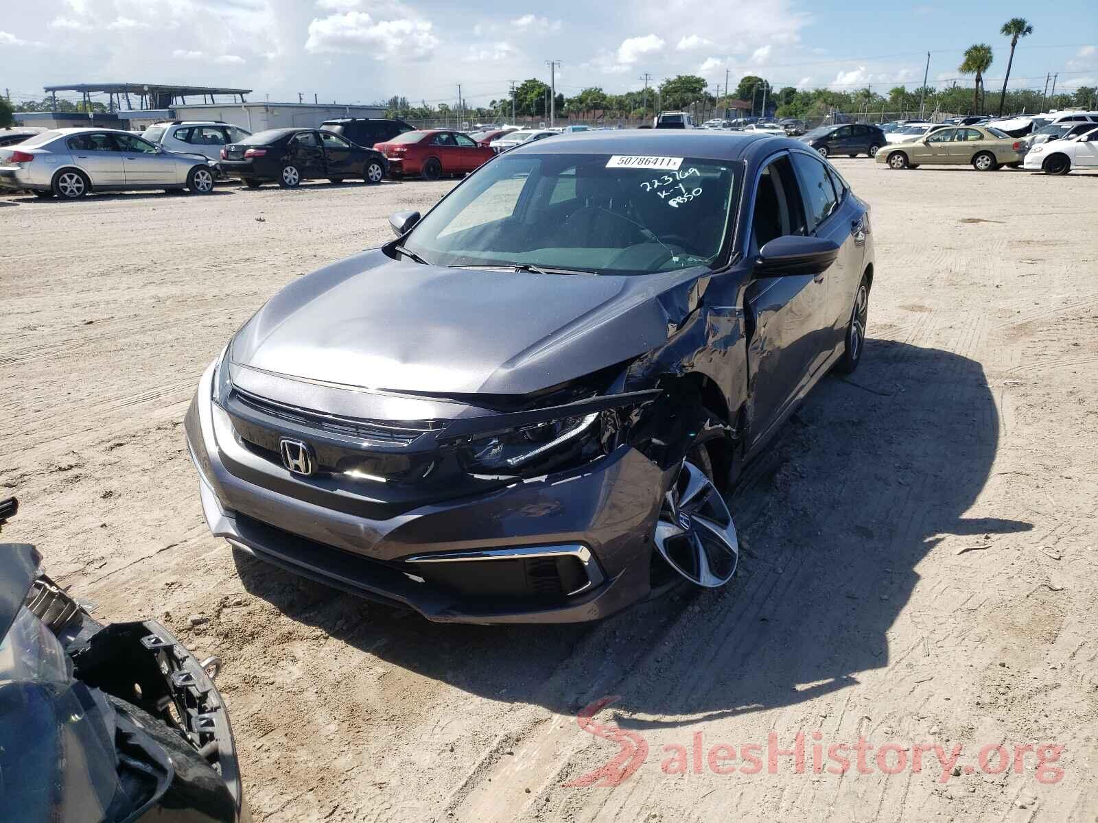 2HGFC2F61KH598916 2019 HONDA CIVIC