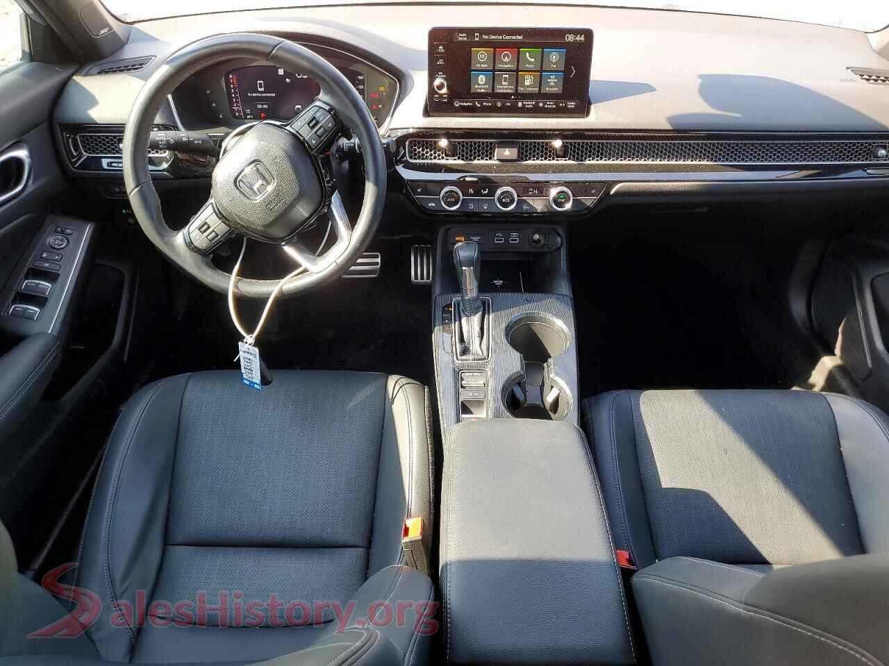 2022 HONDA CIVIC VIN 19XFL1H8XNE004752, interior dashboard