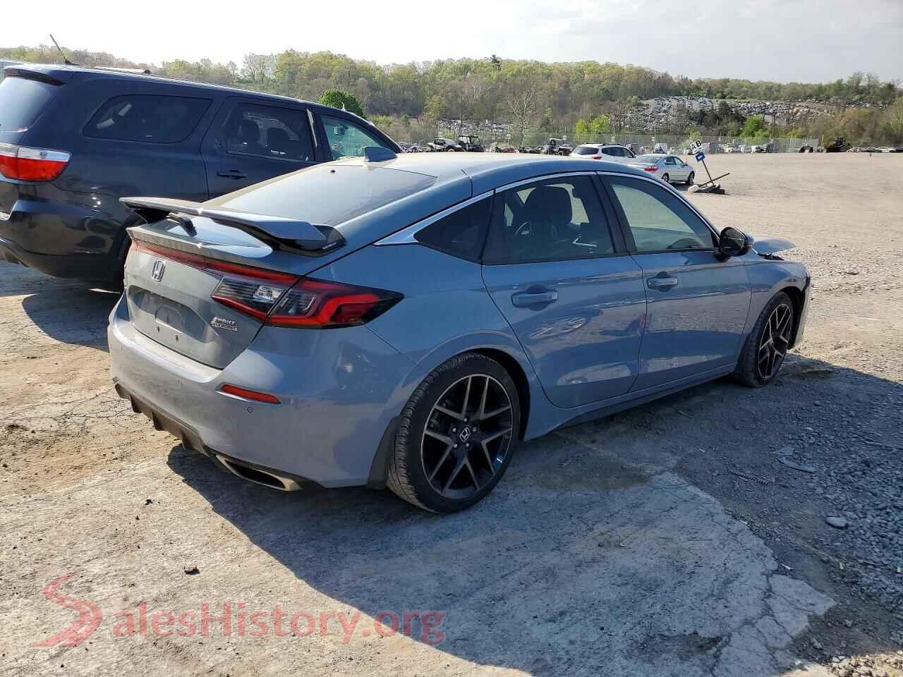 2022 HONDA CIVIC VIN 19XFL1H8XNE004752, right side view