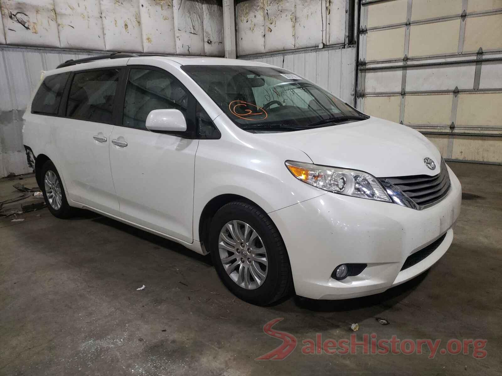 5TDYK3DC4GS716460 2016 TOYOTA SIENNA