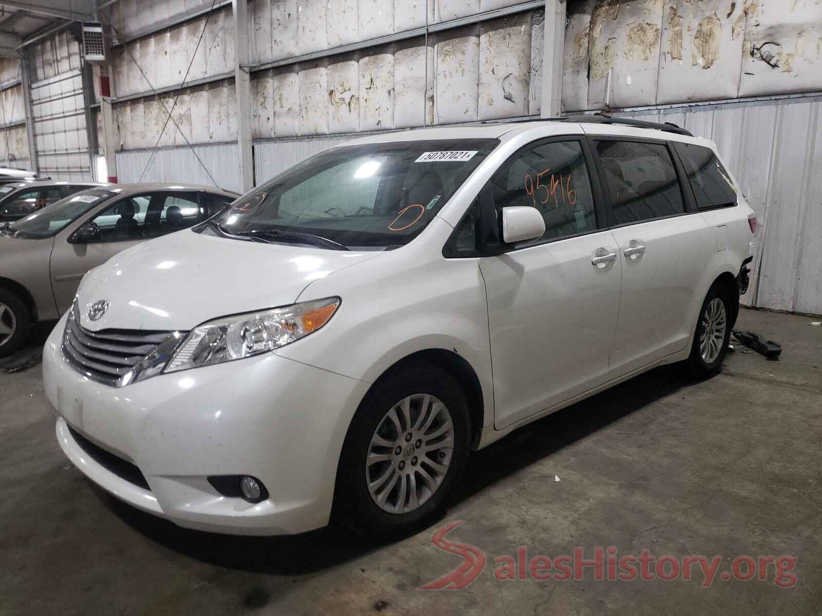 5TDYK3DC4GS716460 2016 TOYOTA SIENNA