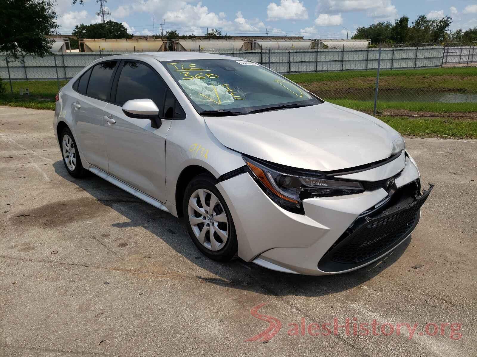 5YFEPMAEXMP238873 2021 TOYOTA COROLLA