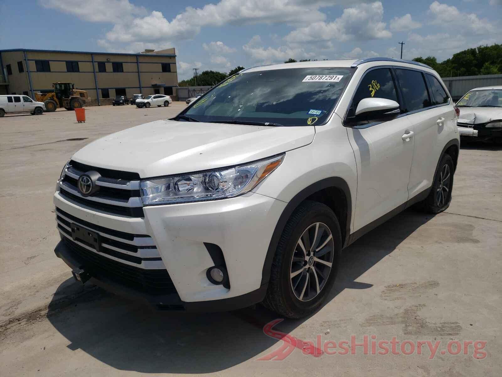 5TDKZRFH3KS571045 2019 TOYOTA HIGHLANDER