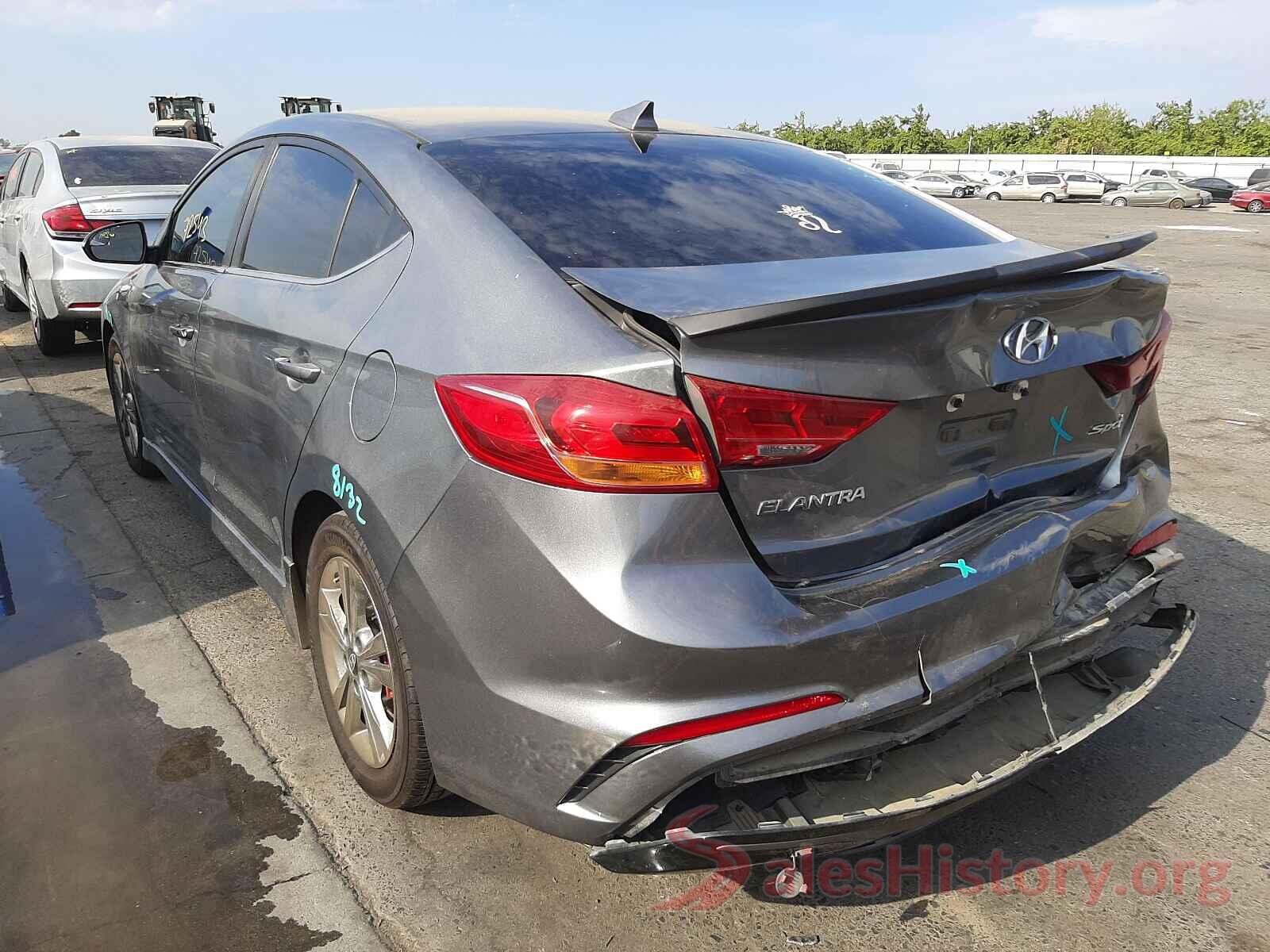 KMHD04LB0HU345468 2017 HYUNDAI ELANTRA