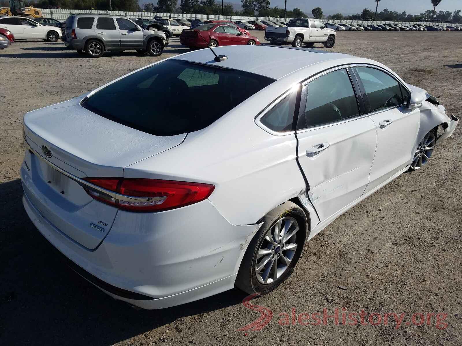 3FA6P0HD6HR130492 2017 FORD FUSION