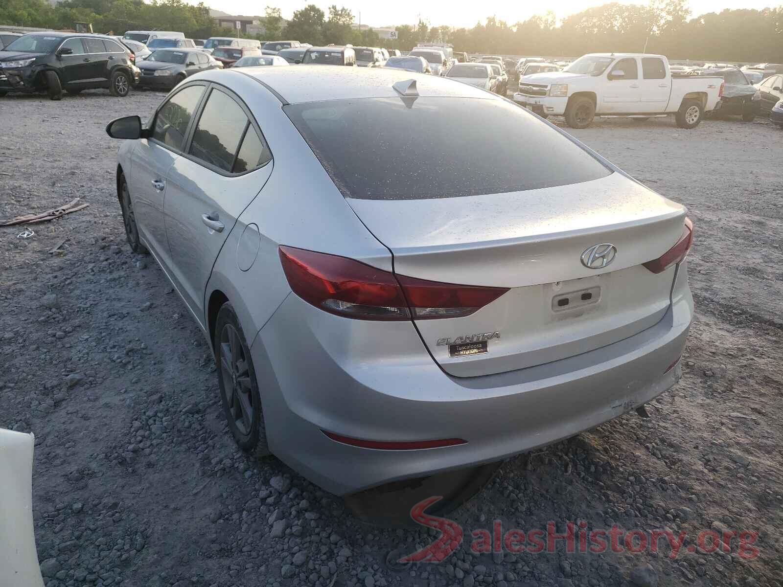 5NPD84LF6JH310921 2018 HYUNDAI ELANTRA