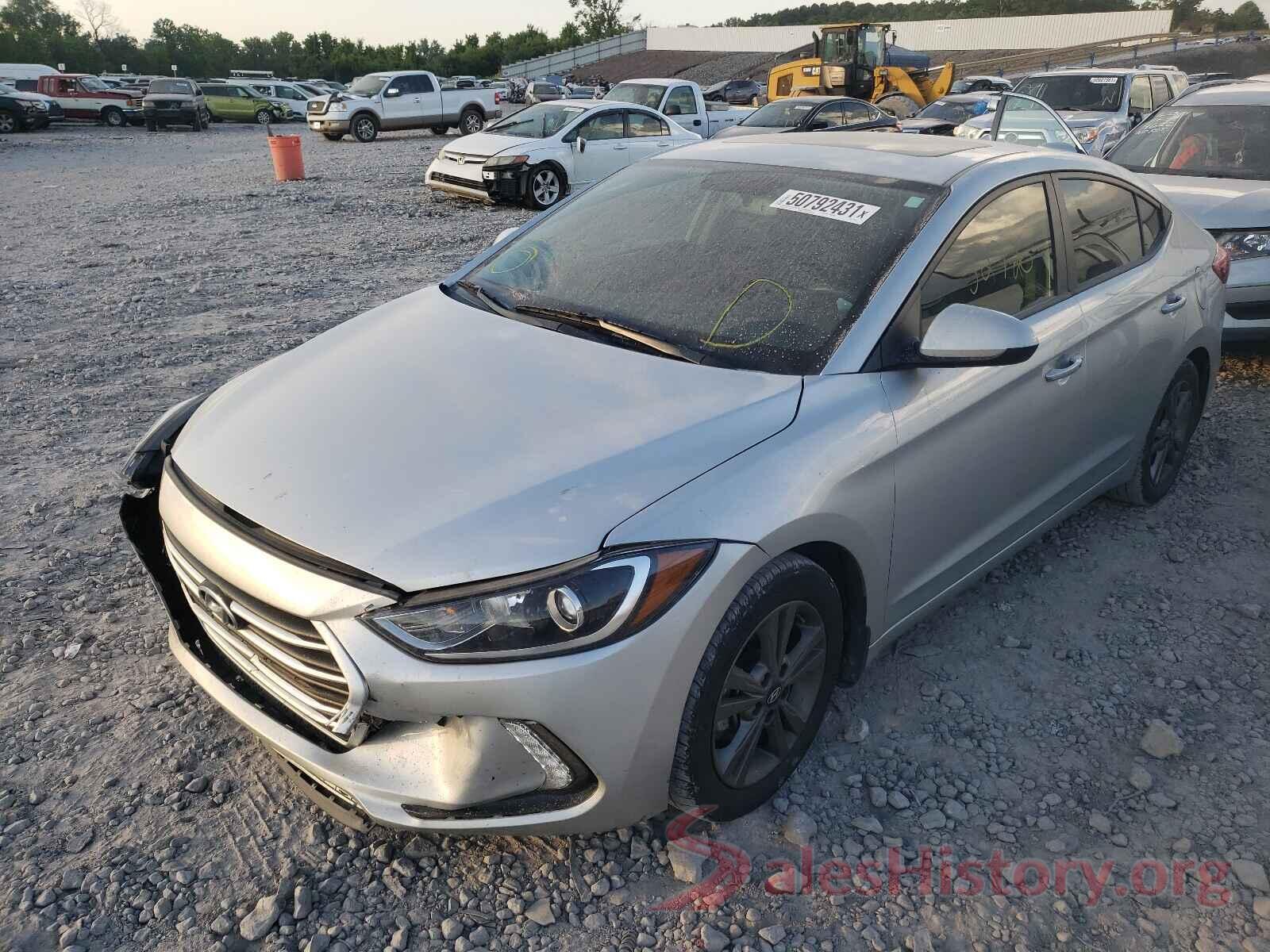 5NPD84LF6JH310921 2018 HYUNDAI ELANTRA