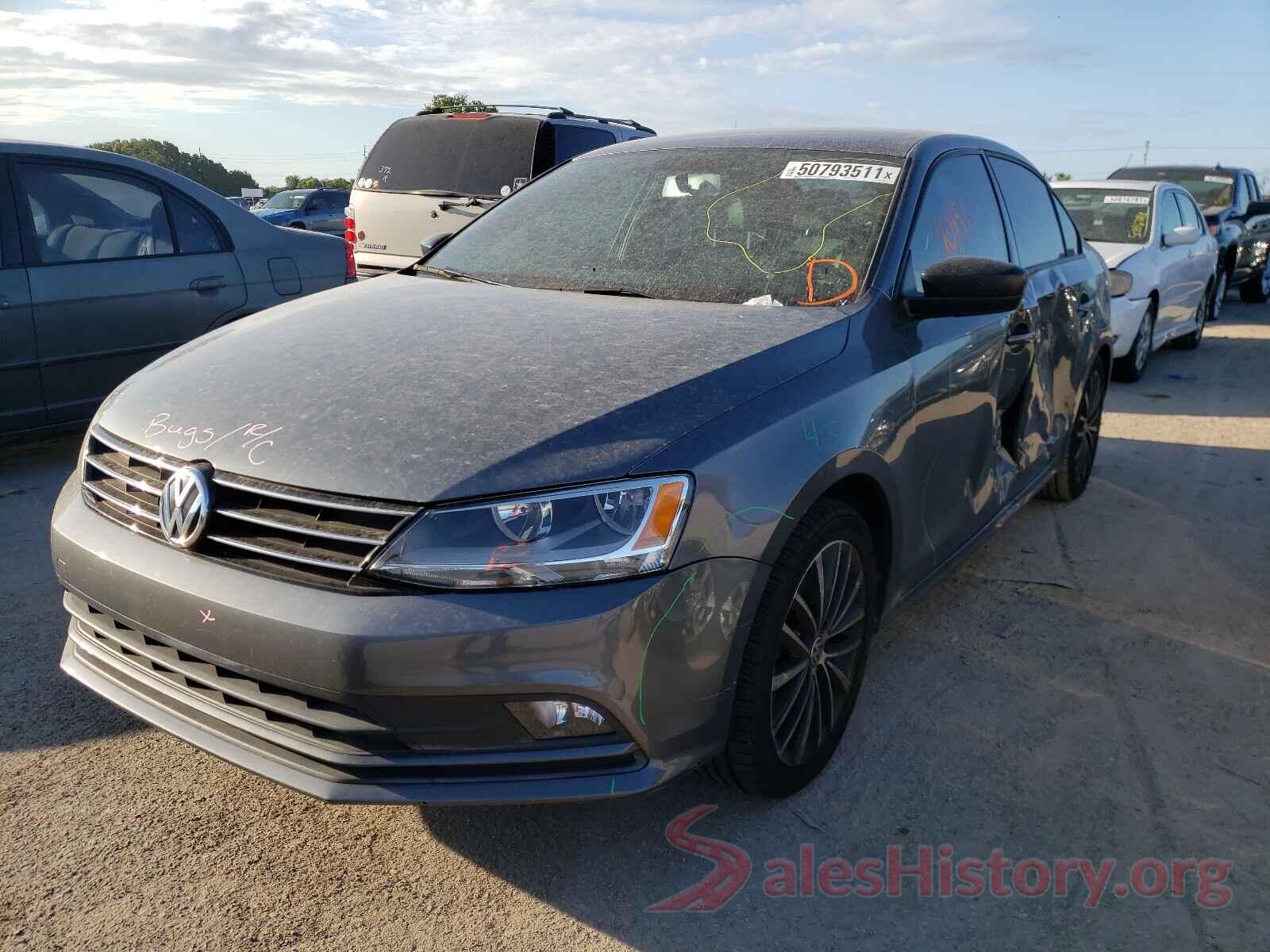 3VWD17AJ3GM376212 2016 VOLKSWAGEN JETTA