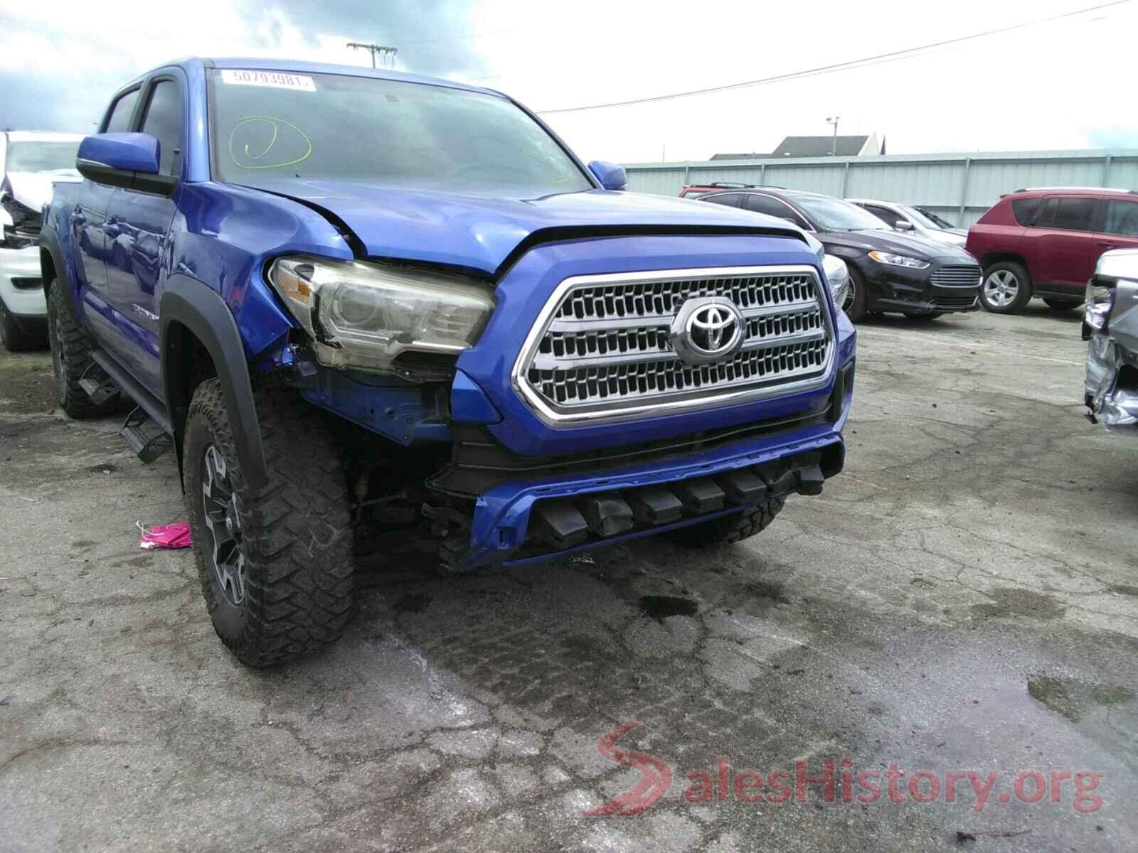 5TFCZ5ANXHX067833 2017 TOYOTA TACOMA