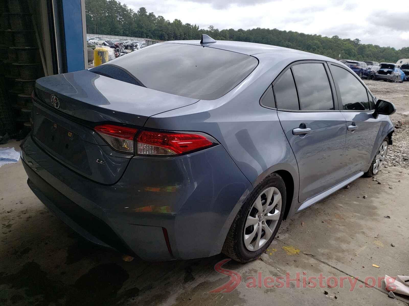 5YFEPRAE8LP073448 2020 TOYOTA COROLLA